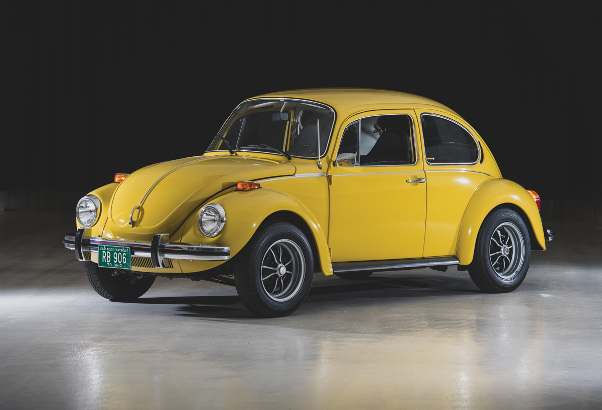 1973 Volkswagen Super Beetle Sedan offered at RM Sotheby’s The Taj Ma Garaj Collection live auction 2019